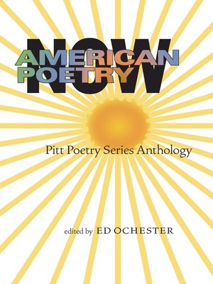 cover image of American Poetry Now